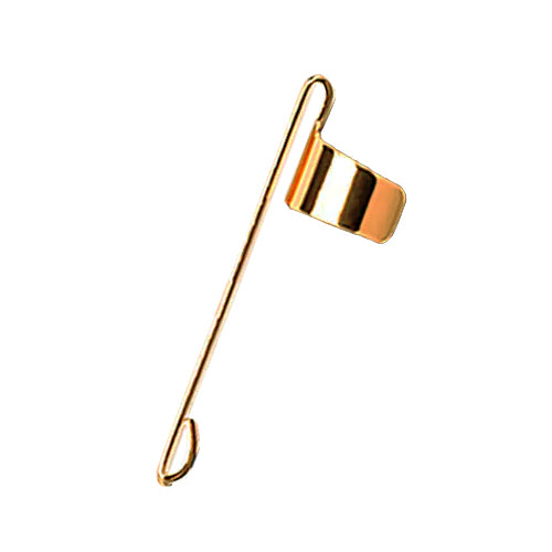 フィッシャースペースペン ブレット 専用クリップ ボールペン用クリップ ゴールド 横向き