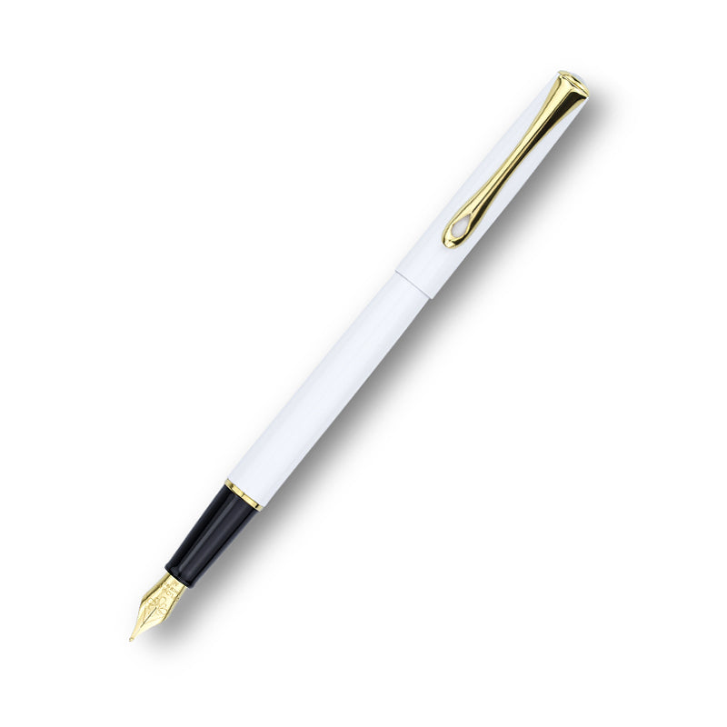 ディプロマット トラベラー スノーホワイト ゴールド 万年筆