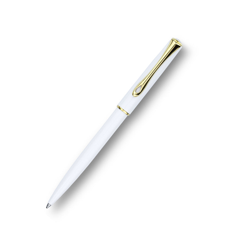 ディプロマット トラベラー スノーホワイト ゴールド ボールペン