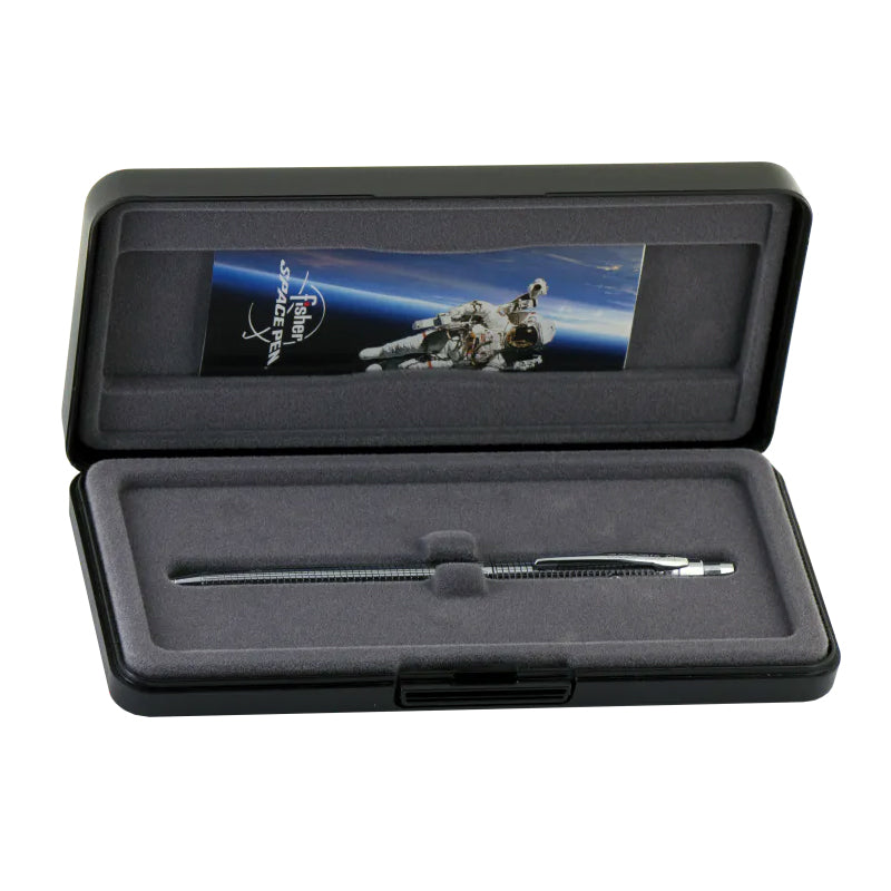 フィッシャースペースペン　アストロノート　黒格子　B-4　ボールペン　箱