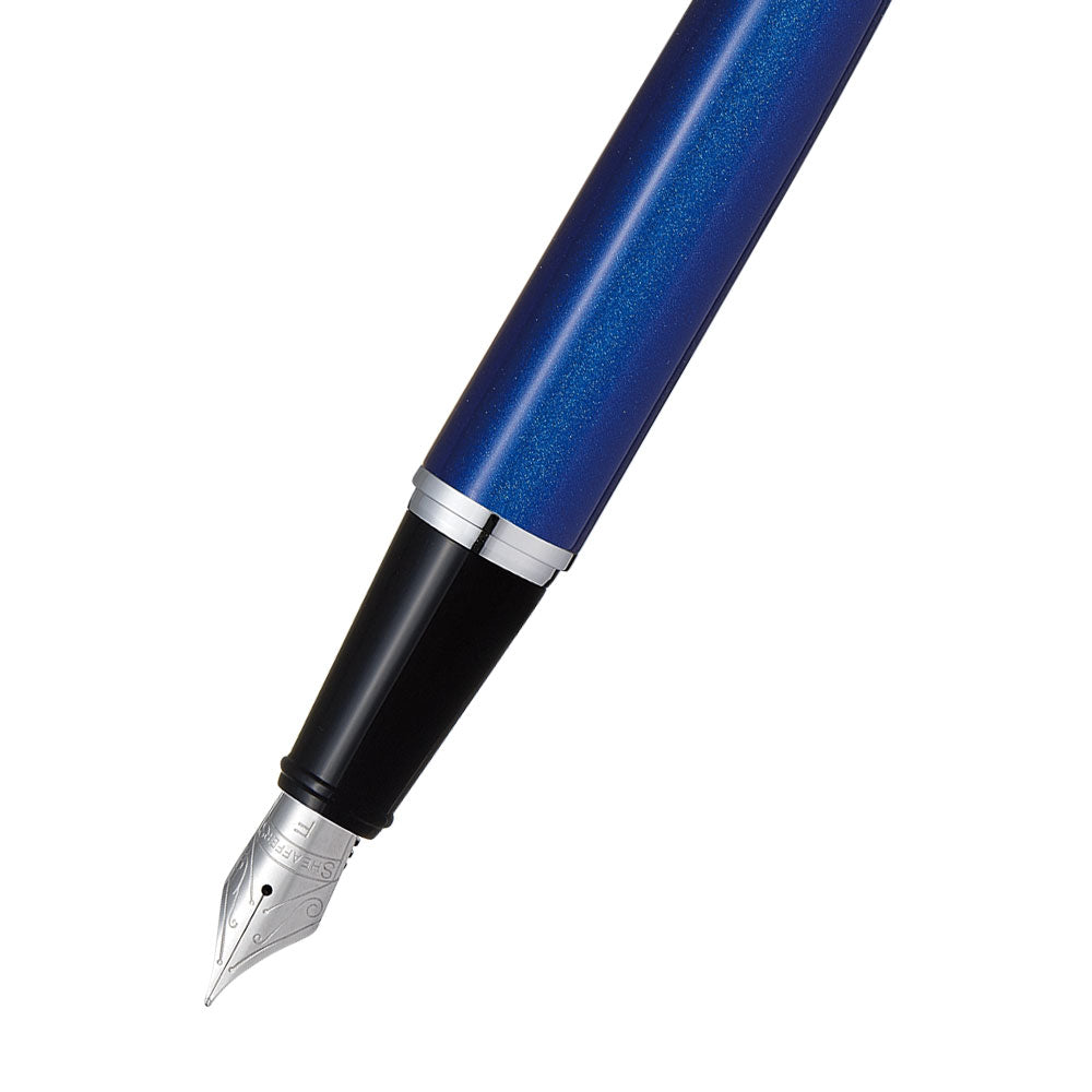 SHEAFFER シェーファー 万年筆 14K 青 ブルー シェーファー 万年筆 バランス マーブル コバルトグロー