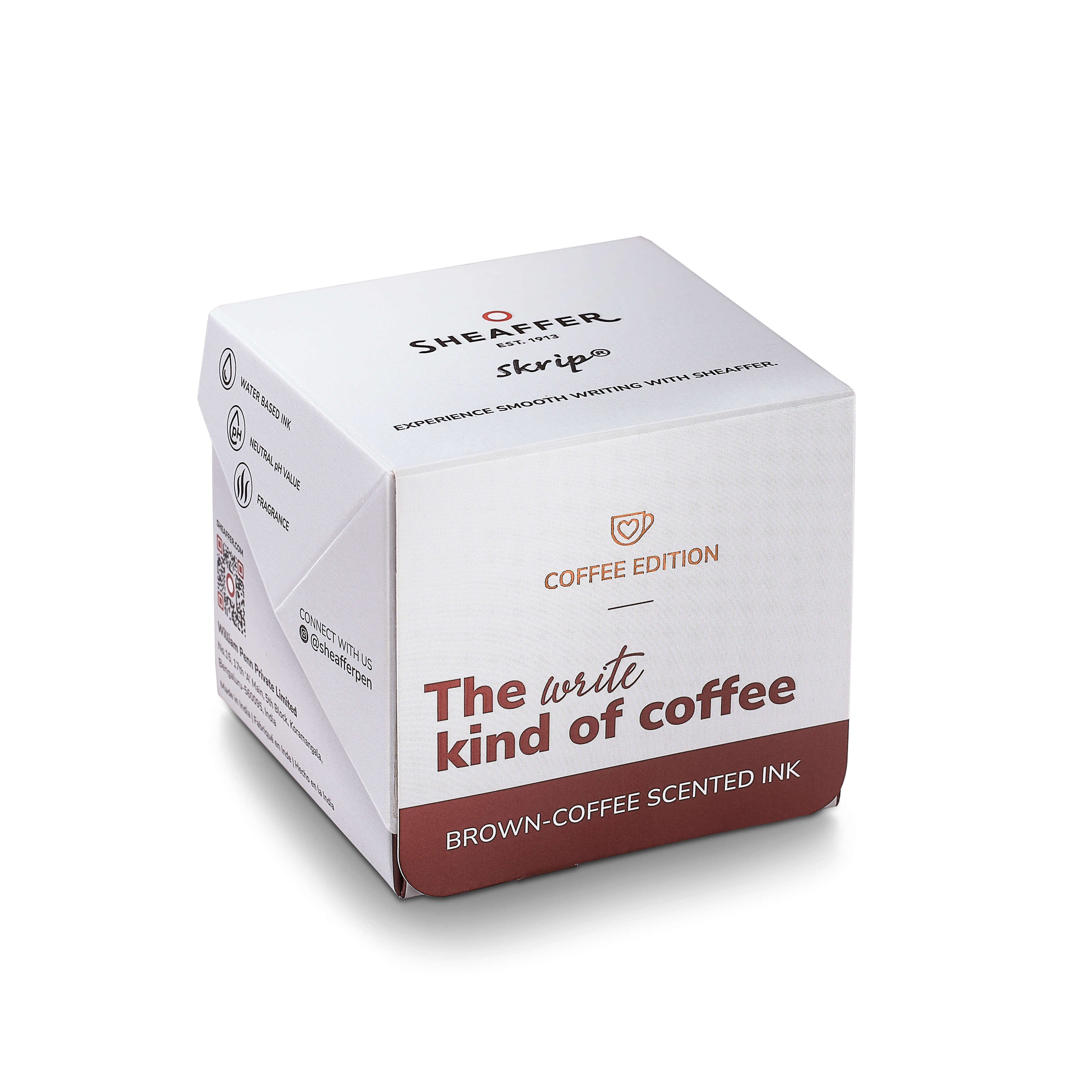 コーヒー&バニラblack　書店限定特典ペーパー タチピタ透明シール78×30mm｜ニコノスオンラインストア-コーヒー袋と