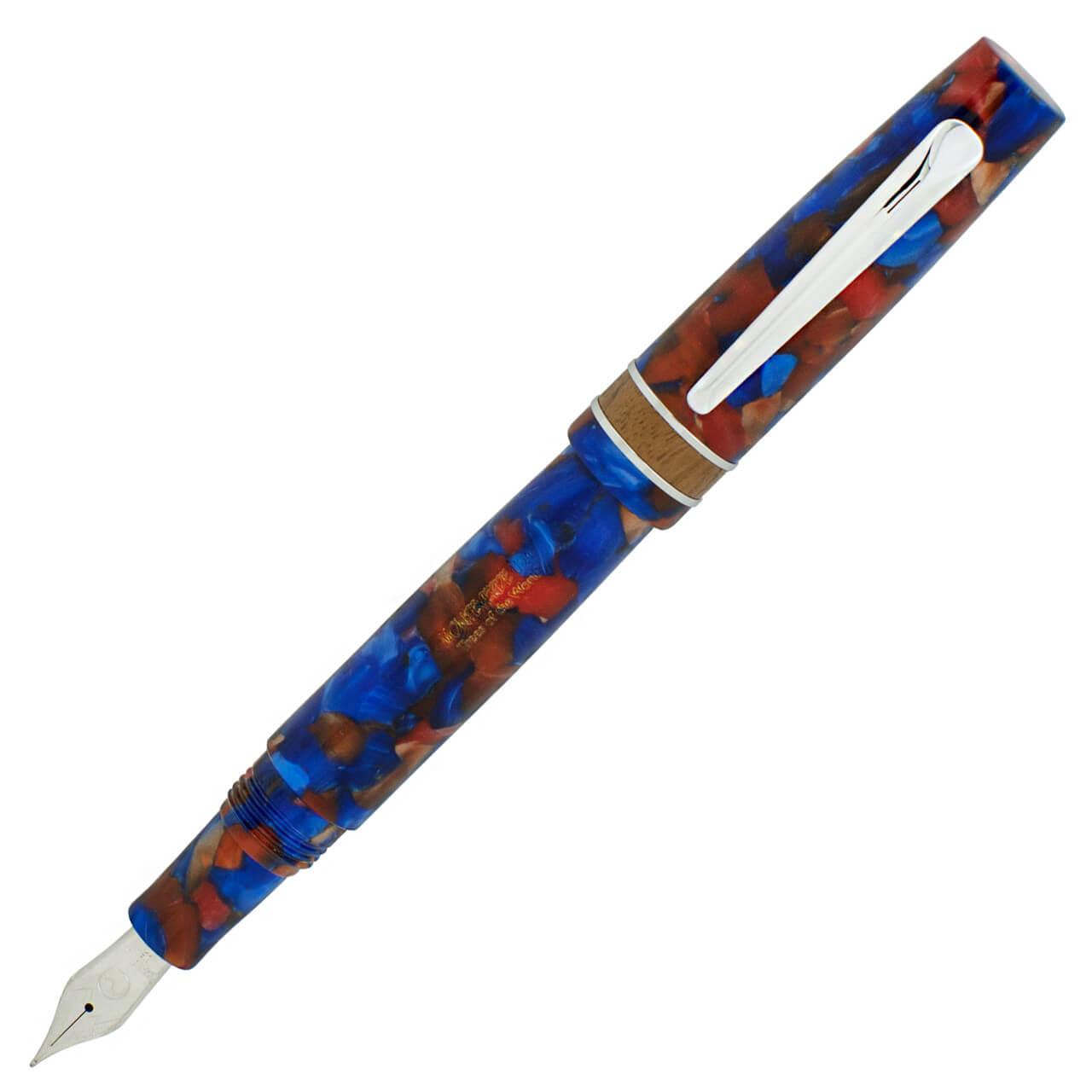 4309モンテベルデ万年筆ナパコレクションネイビーブルー＆レンガオレンジ◆F細字 Monteverde - 4309モンテベルデ万年筆ナパコレクションネイビーブルー