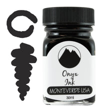 Load image into Gallery viewer, Monteverde Mini Bottle Ink Gemstone Series Onyx G309OX Ink
