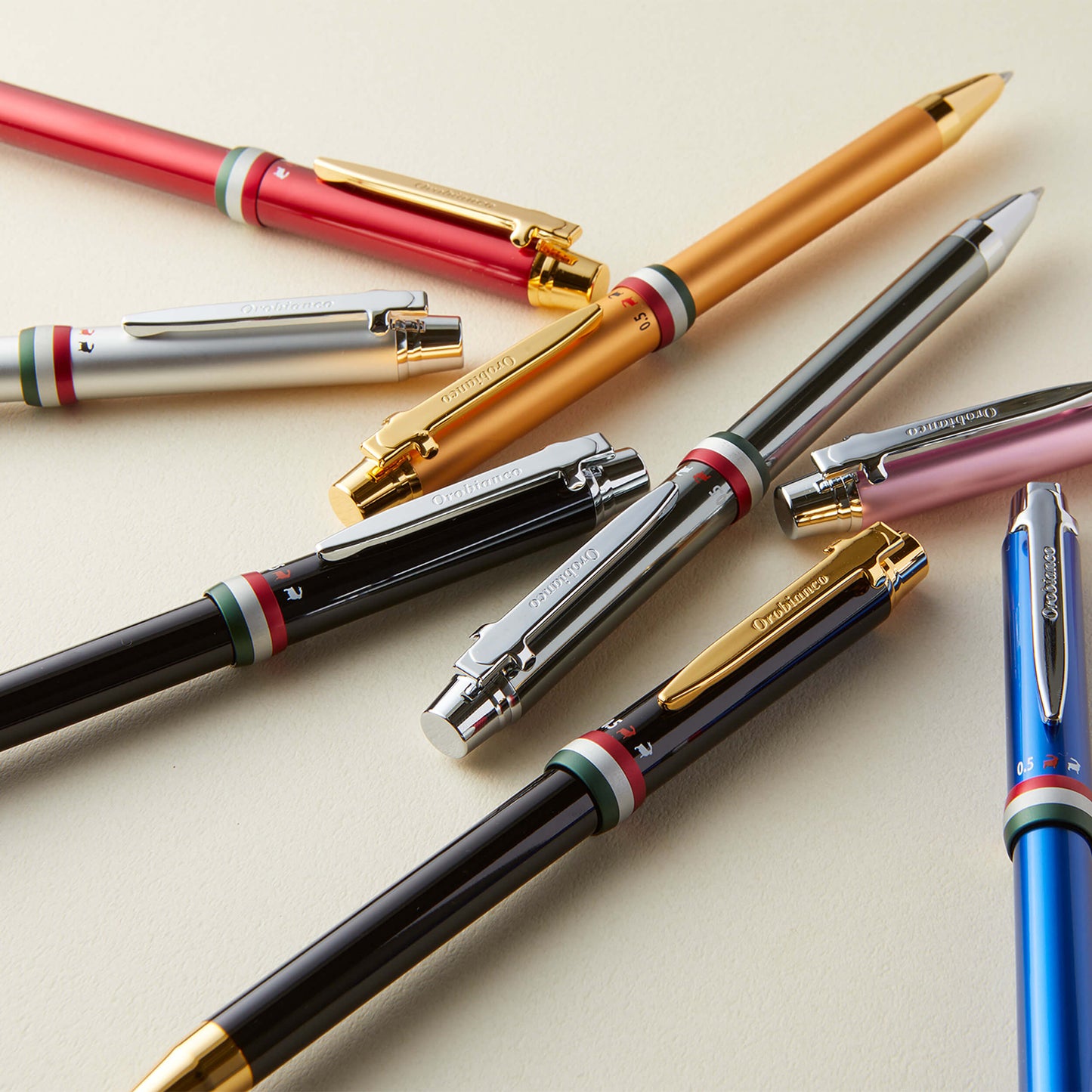 オロビアンコ　トリプロ　シルバーCT　多機能ペン