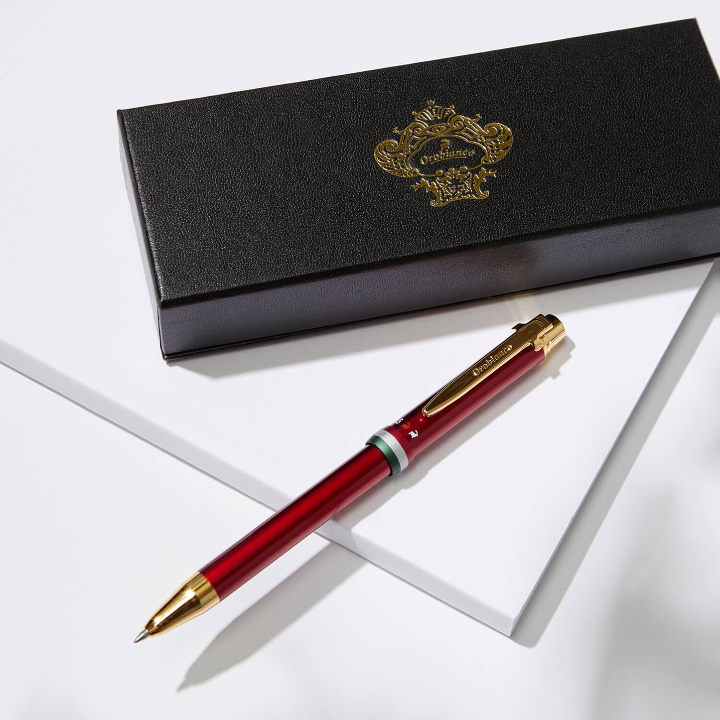 オロビアンコ　トリプロ　レッドGT　多機能ペン