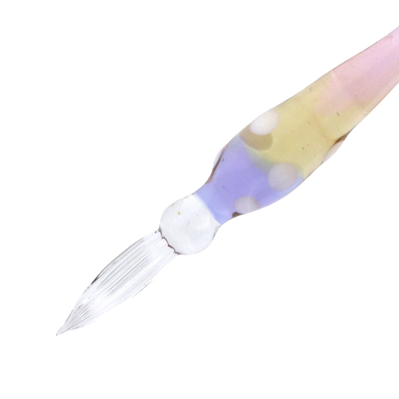 グラスカオリア おしゃLady まるんちゃん（水玉柄） ガラスペン