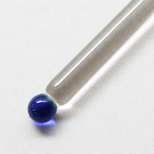 画像をギャラリービューアに読み込む, The NEON　シンプルガラスペン（虹色）青　ガラスペン
