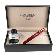 Load image into Gallery viewer, [Japan Only] Official [Japan Exclusive Agent] Leonardo Officina Italiana Moment Zero Red Rhapsody Fountain Pen
