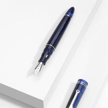 Load image into Gallery viewer, Official [Japan Exclusive Agent] Leonardo Officina Italiana Flore Blue Galassia Fountain Pen
