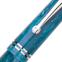 Load image into Gallery viewer, Official [Japan Exclusive Agent] Leonardo Officina Italiana Flore Emerald Blue Fountain Pen
