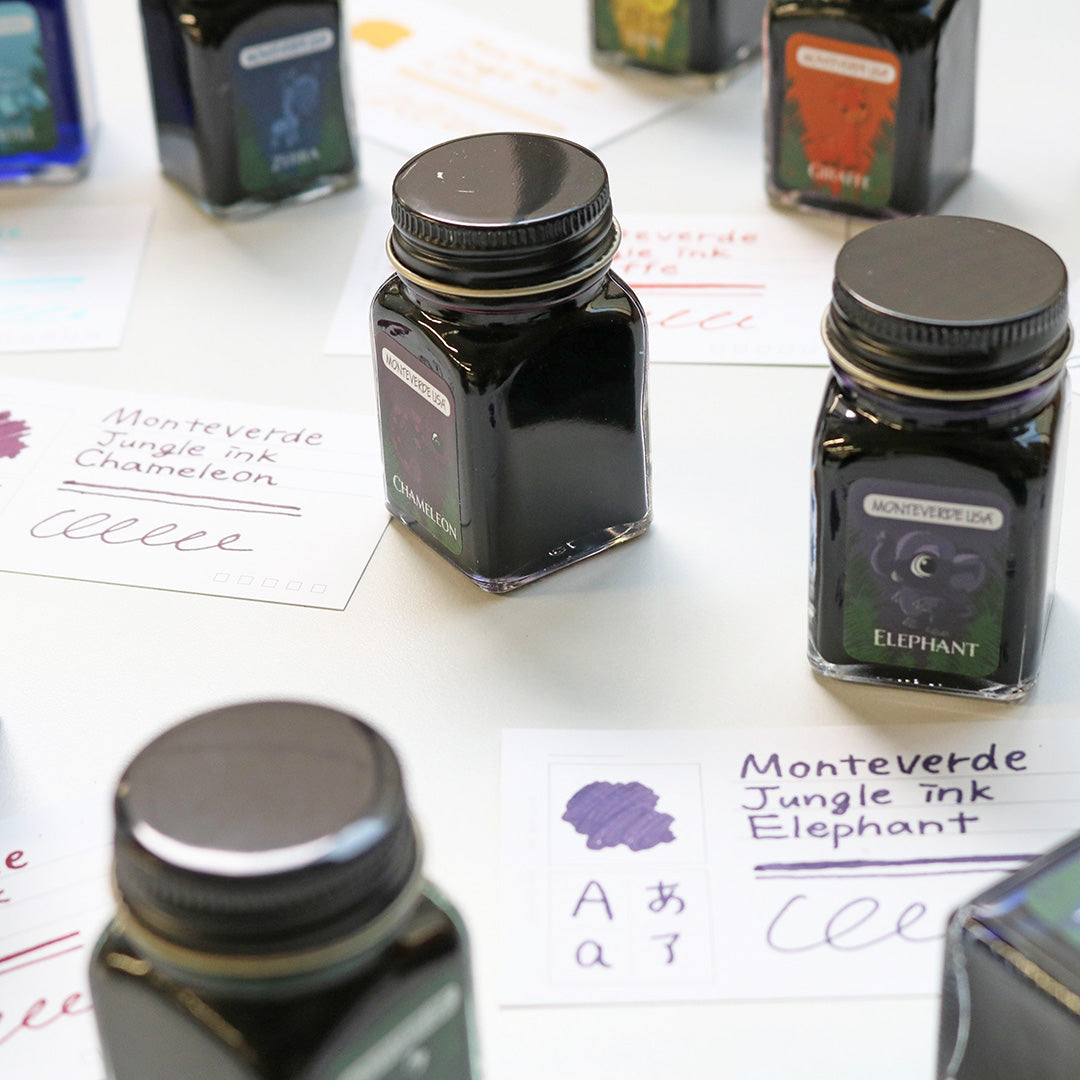 モンテベルデ ミニボトルインク ジャングルシリーズ エレファント